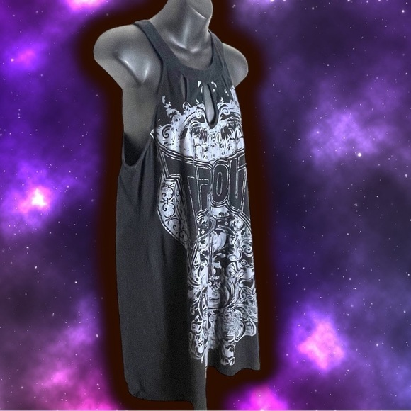 TAPOUT Black Halter Cotton Sundress Size Extra Large (Juniors) - Picture 4 of 12